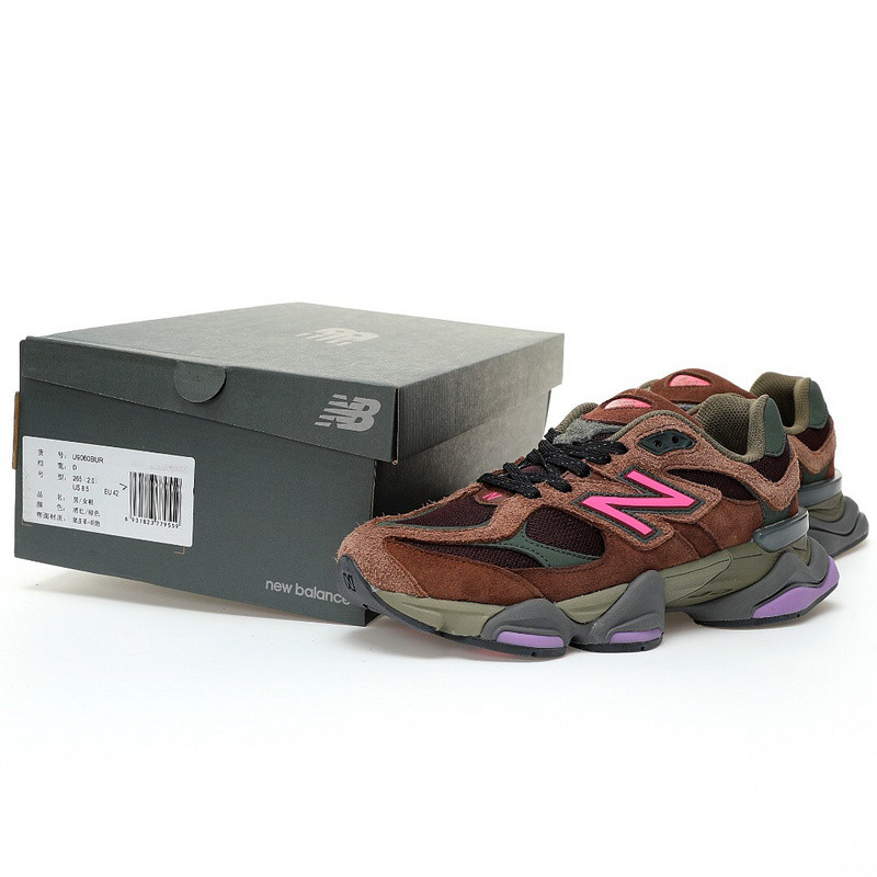 new Ba1an*e 9060"burgundy/brown"