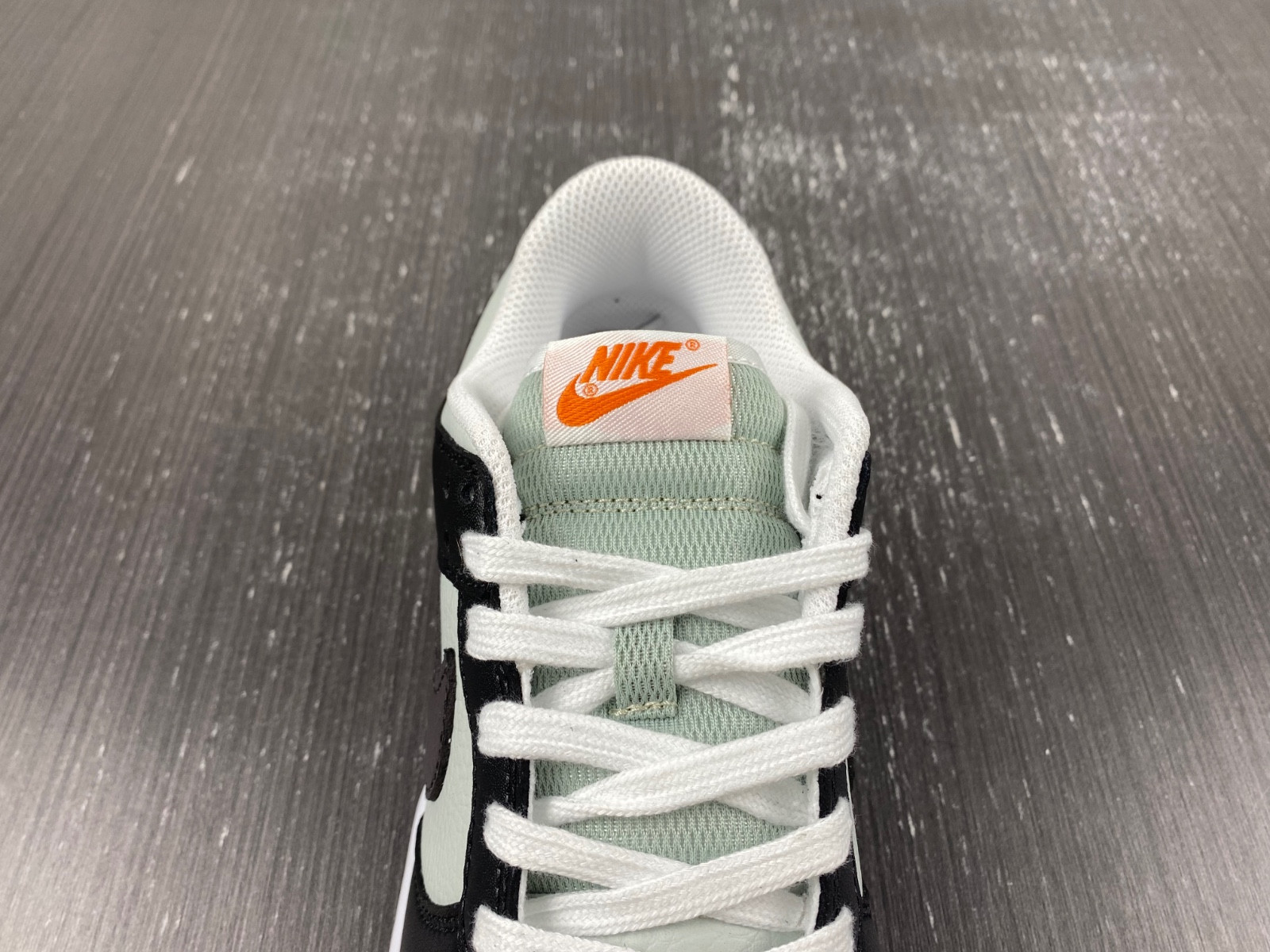 nike dunk low black grey orange fn7808-001