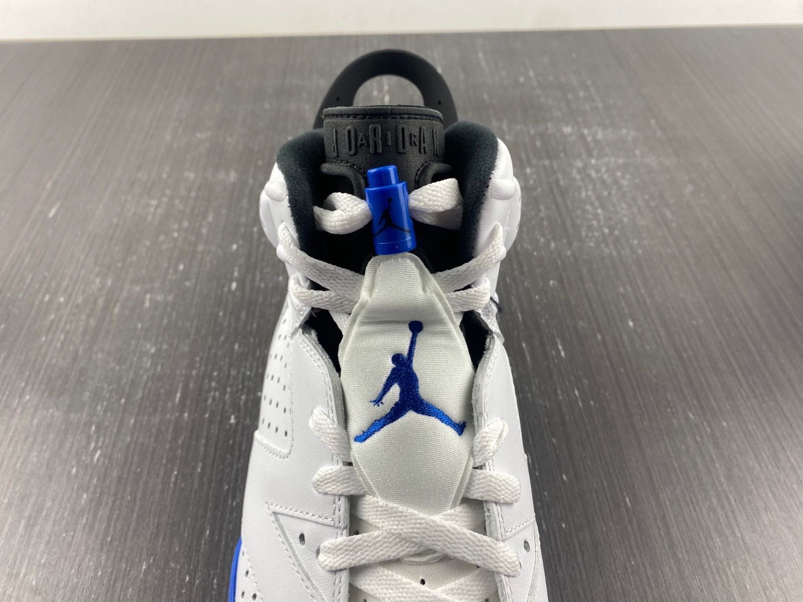 jordan 6 retro sport blue (2014) - 384664-107