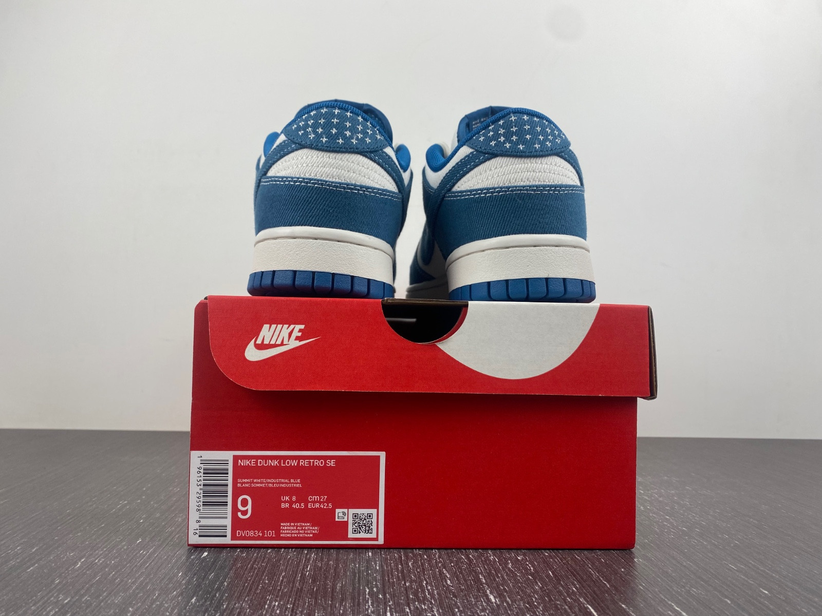 nike dunk low se "industrial blue" dv0834-101