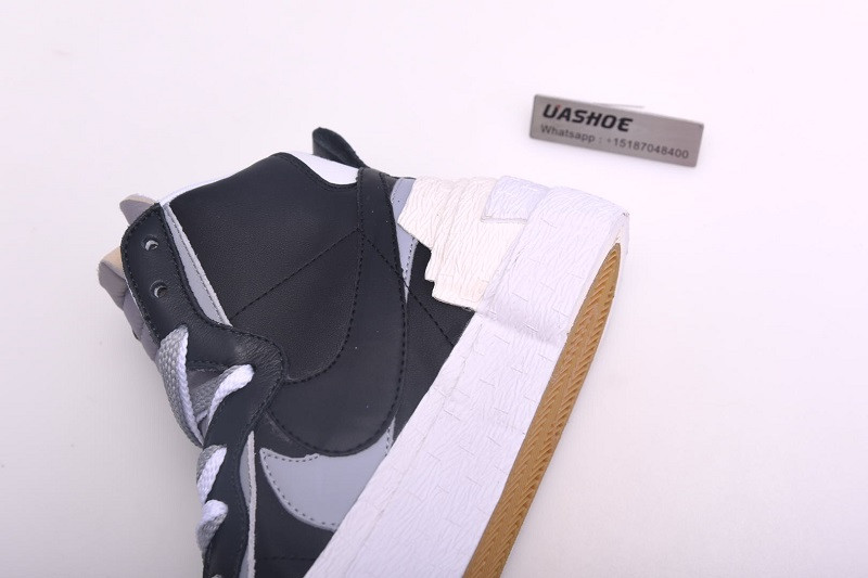 nike blazer high sacai black grey bv0072-002