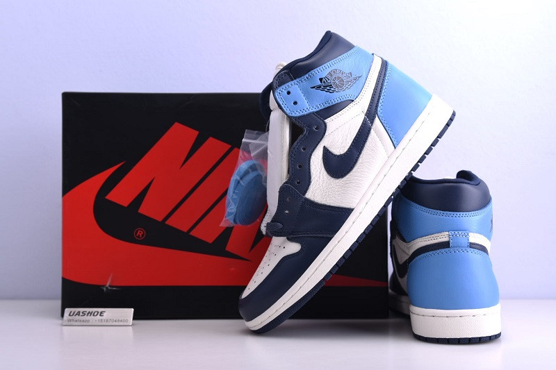 jordan 1 retro high unc leather 555088-140