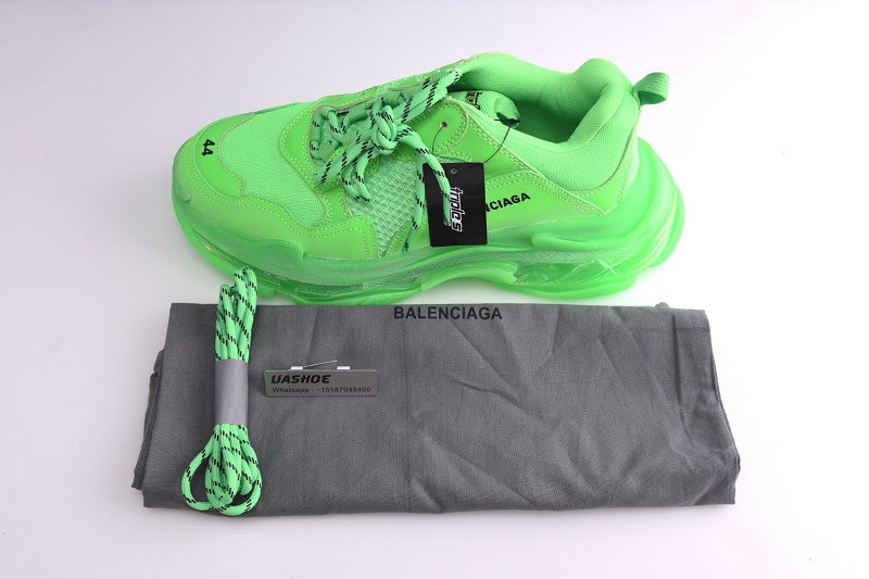 Ba*len*cia*ga triple s neon green 541624-w09ol-3801