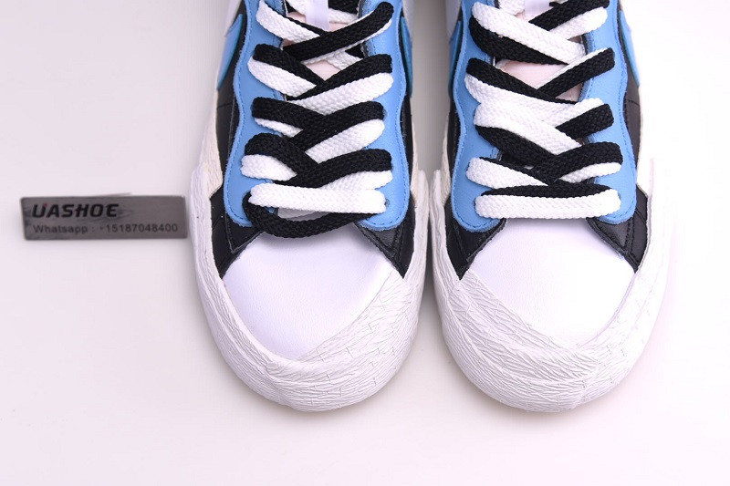 nike blazer high sacai white black legend blue bv0072-001