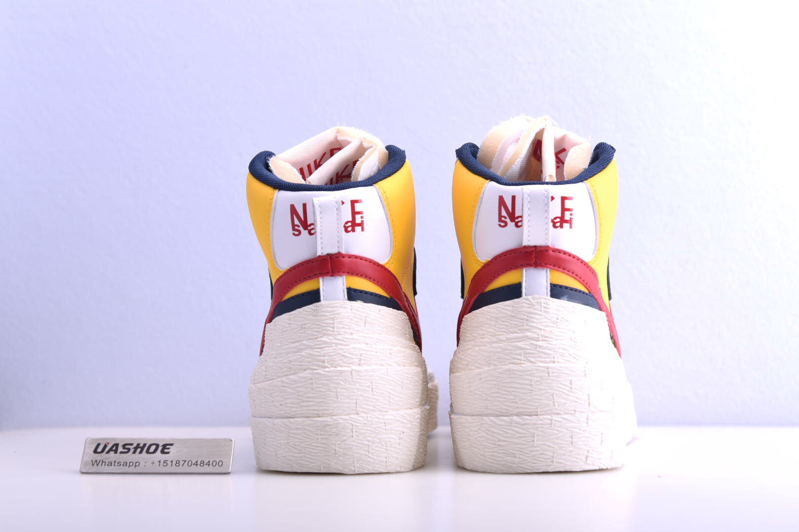 nike blazer high sacai snow beach bv0072-700