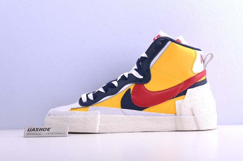 nike blazer high sacai snow beach bv0072-700