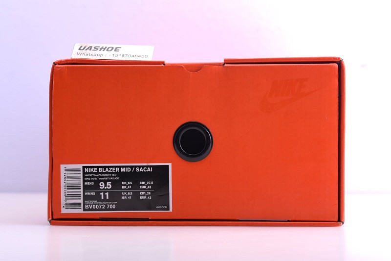 nike blazer high sacai snow beach bv0072-700