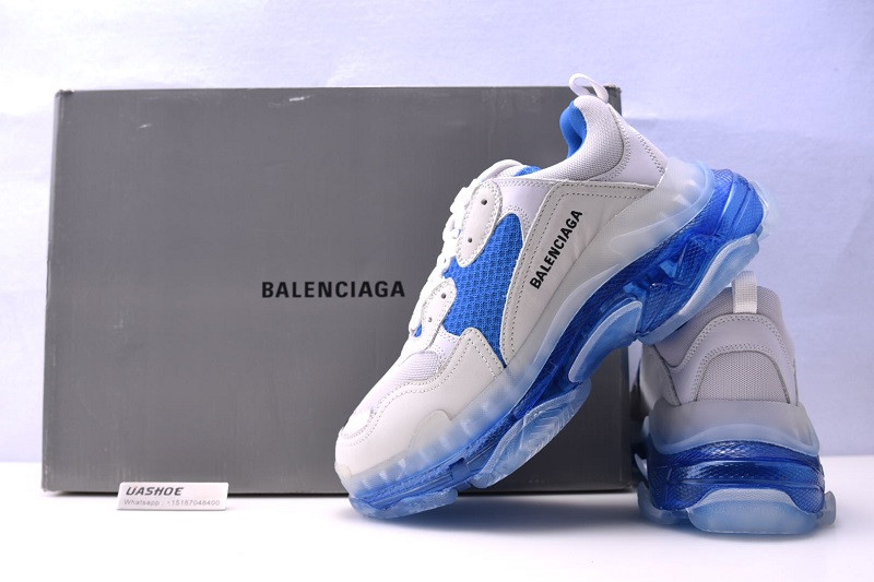 Ba*len*cia*ga triple s blue