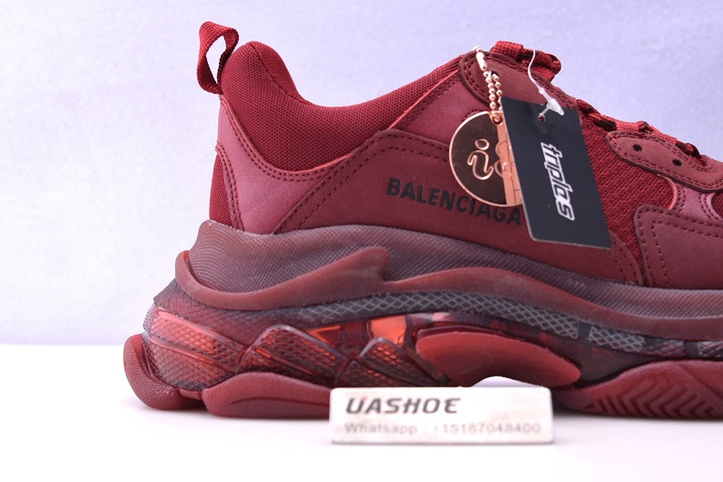 Ba*len*cia*ga triple s red