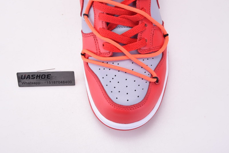 nike dunk low owt university red ct0856-600