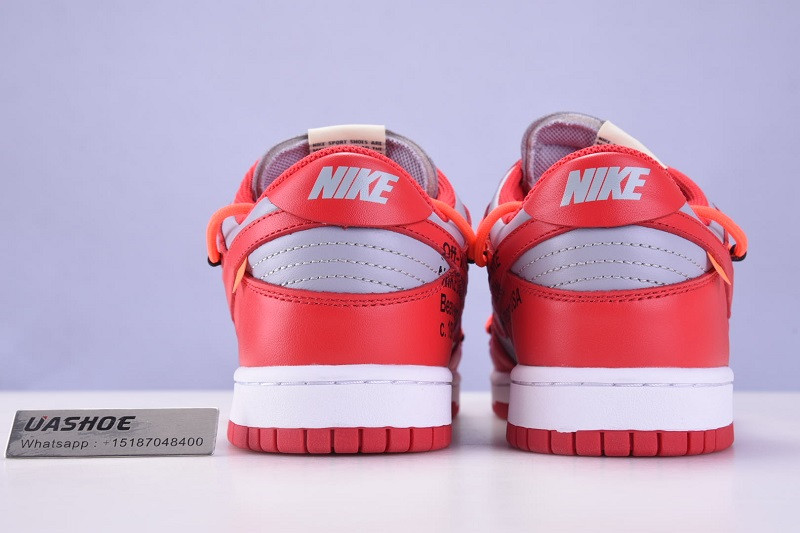 nike dunk low owt university red ct0856-600