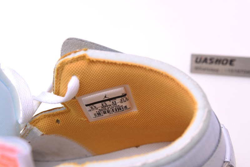 nike air jordan 1 unc yellow otw aq0818-149