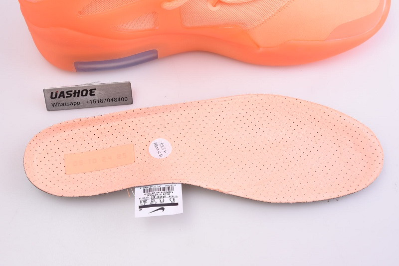nike air fear of god 1 orange pulse ar4237-800