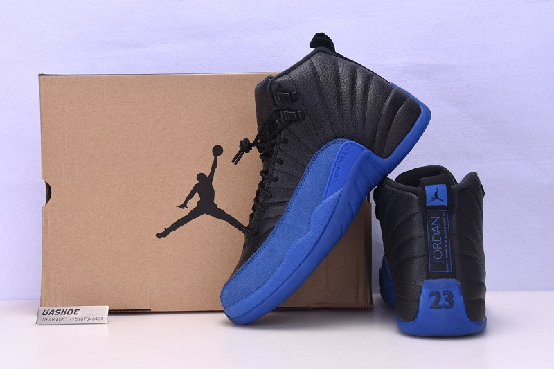 air jordan 12 black game royal 130690-014