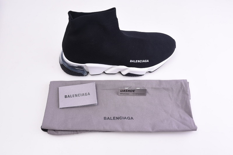 Ba*len*cia*ga speed trainer sneakers black