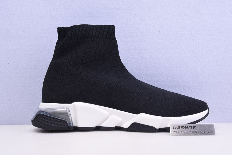 Ba*len*cia*ga speed trainer sneakers black