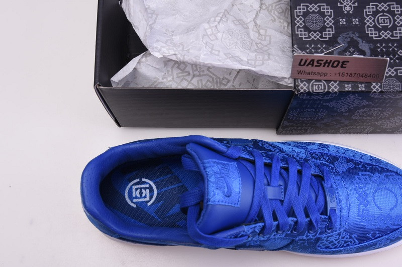 air force 1 low clot blue silk cj5290-400