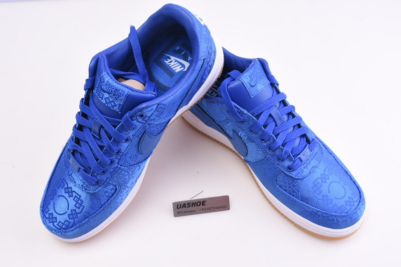 air force 1 low clot blue silk cj5290-400