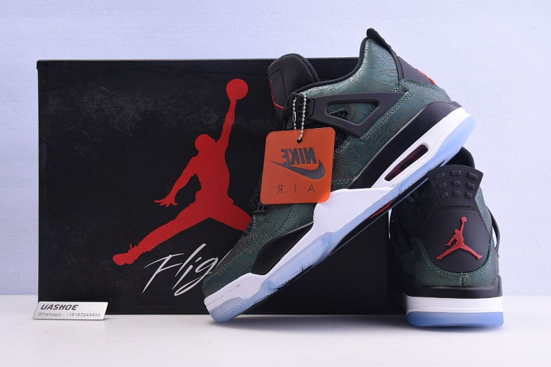 air jordan 4 green aj4-1043515