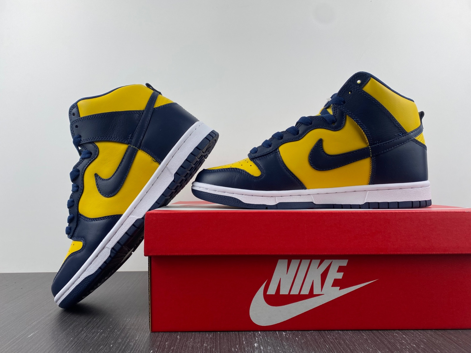 nike dunk high michigan (2020) - cz8149-700