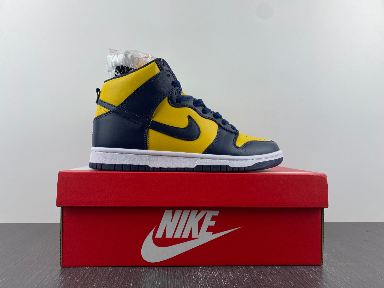 nike dunk high michigan (2020) - cz8149-700