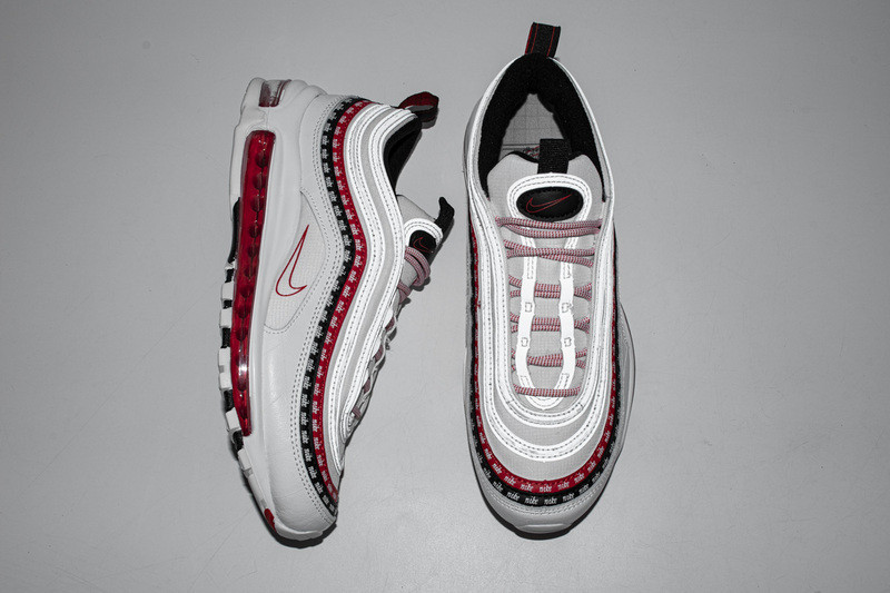 air max 97 sketch logo white black red ck9397-100