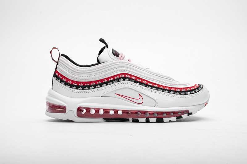 air max 97 sketch logo white black red ck9397-100