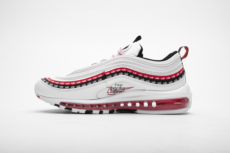 air max 97 sketch logo white black red ck9397-100