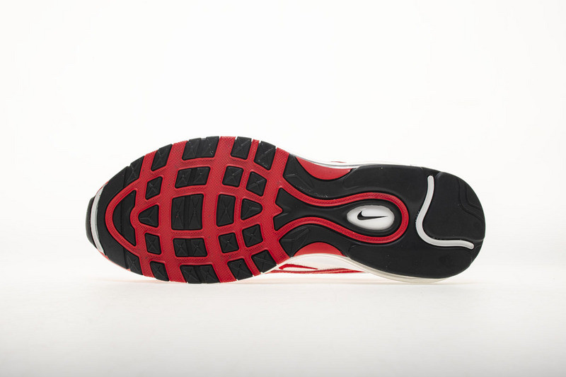 nike air max 97 pure platinum/university red 921826 -009