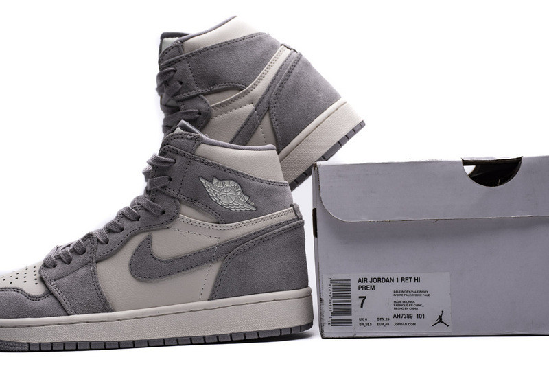 air jordan 1 retro high pale ivory (w) ah7389-101