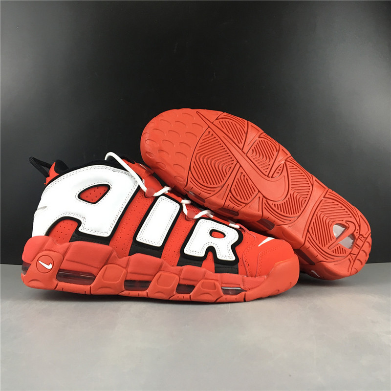 air more uptempo university red black white (gs) cd9402 -600