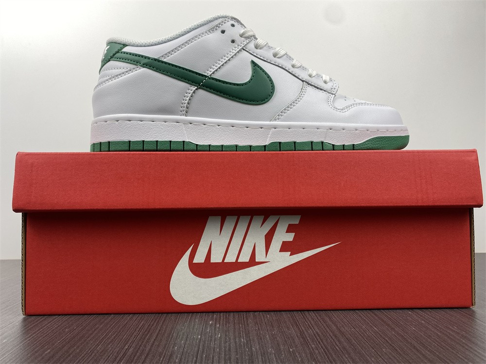 nike dunk low white green noise (w) - dd1503-112