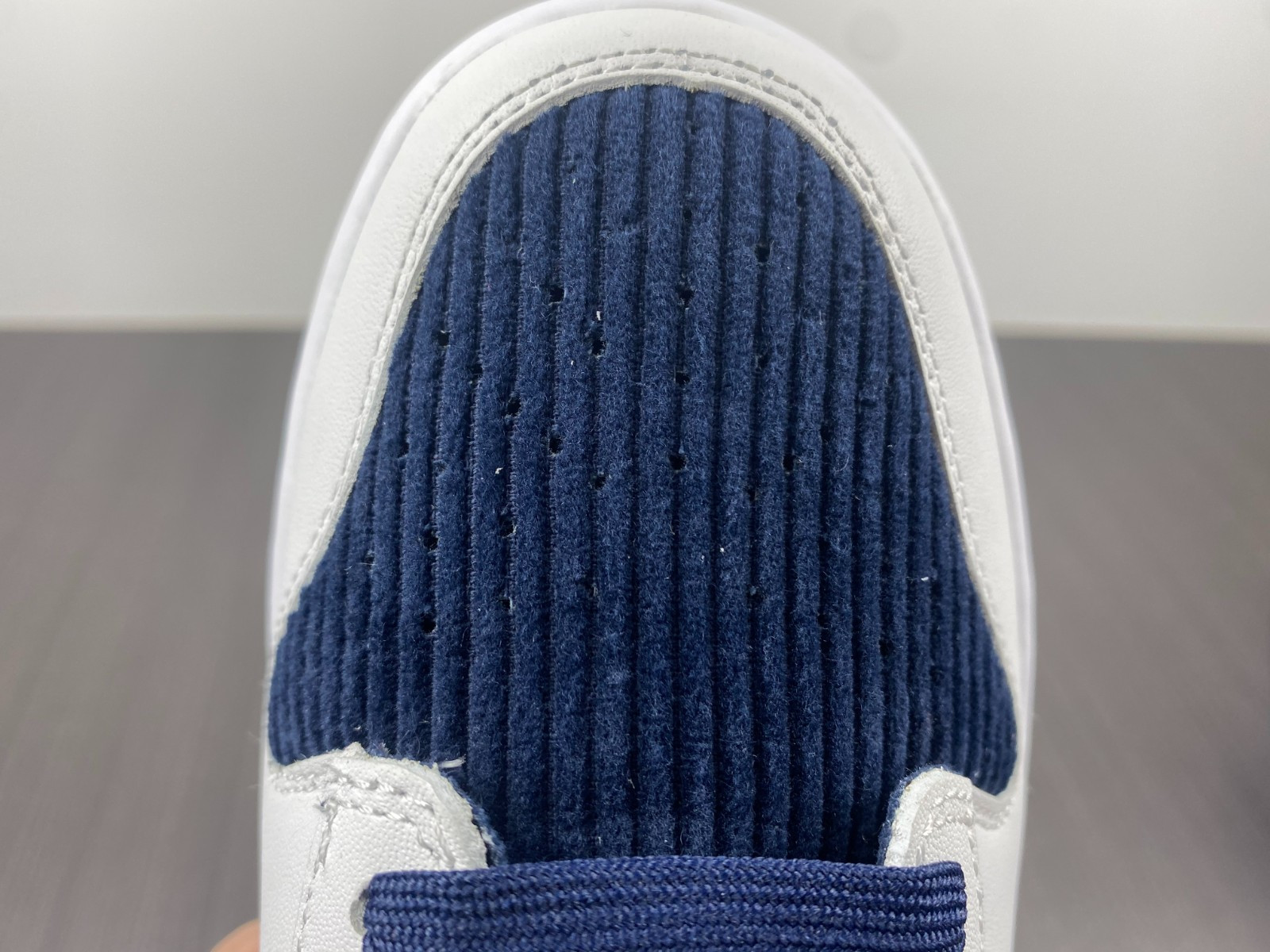 nike dunk high sports specialties white navy dh0953 400