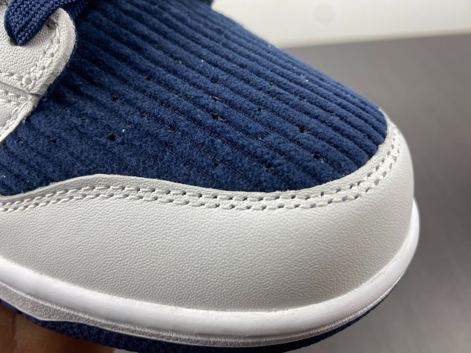 nike dunk high sports specialties white navy dh0953 400