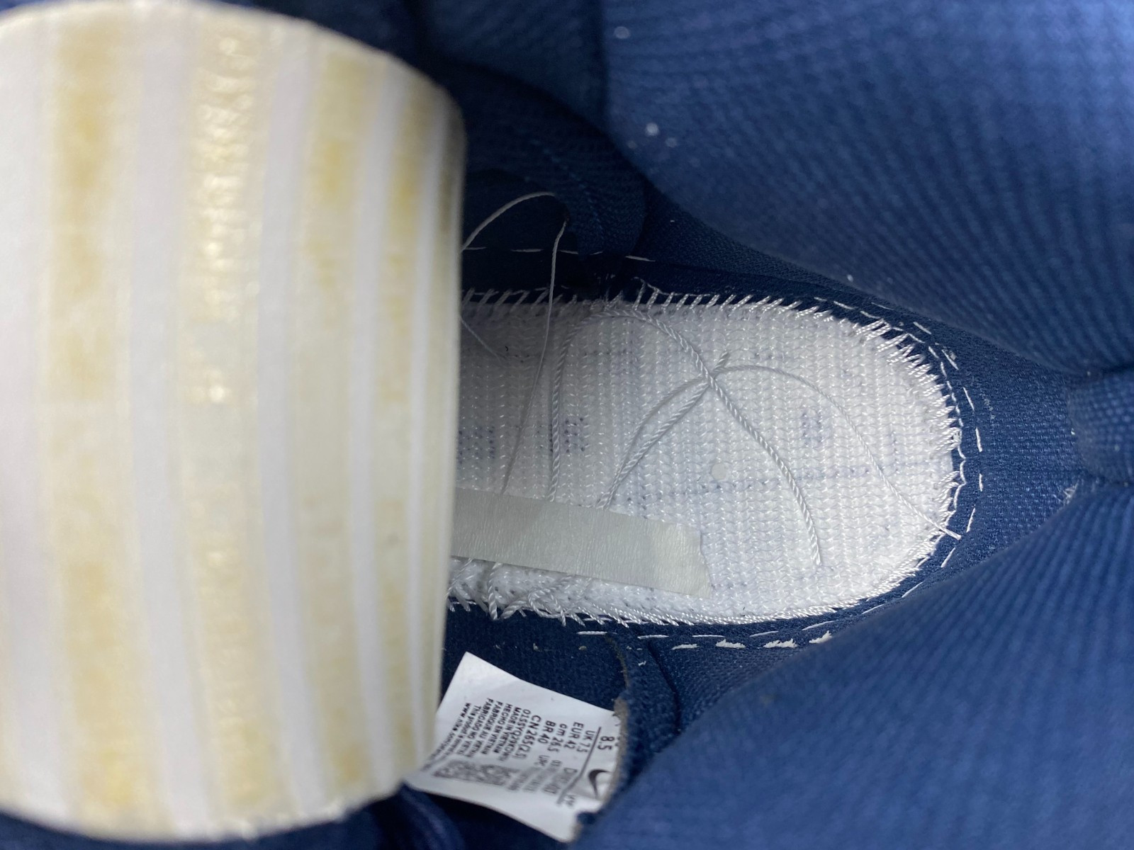 nike dunk high sports specialties white navy dh0953 400