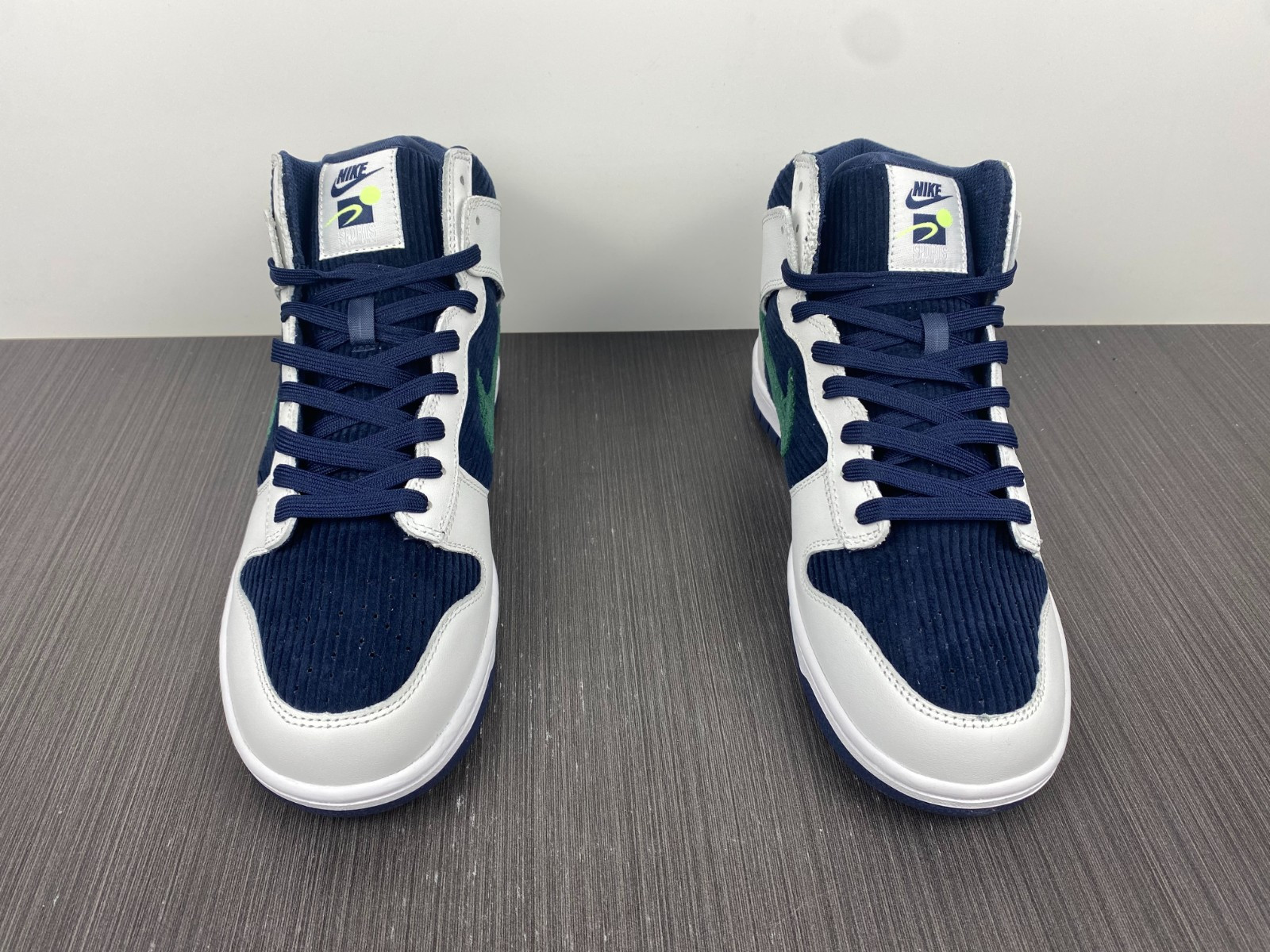 nike dunk high sports specialties white navy dh0953 400