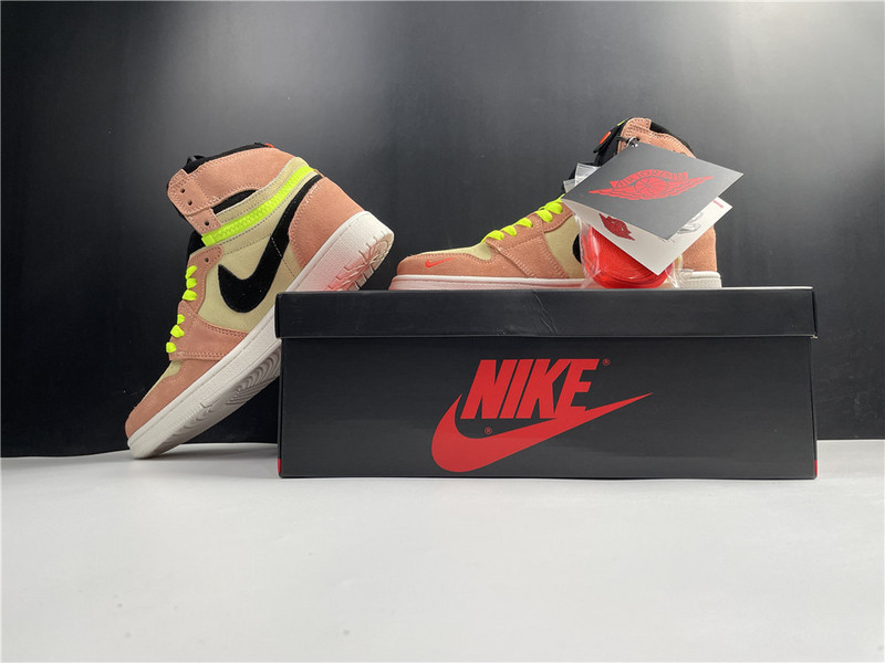 jordan 1 high switch peach - cw6576-800