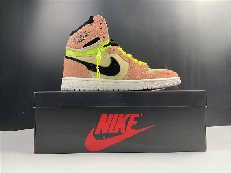 jordan 1 high switch peach - cw6576-800
