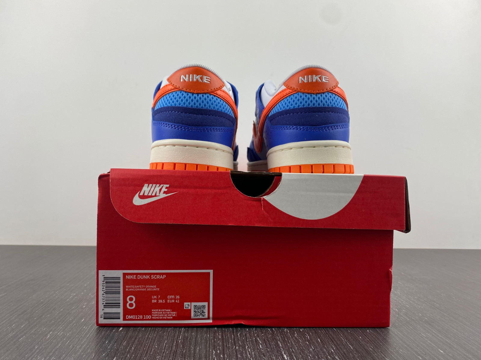 nike dunk low scrap knicks - dm0128-100