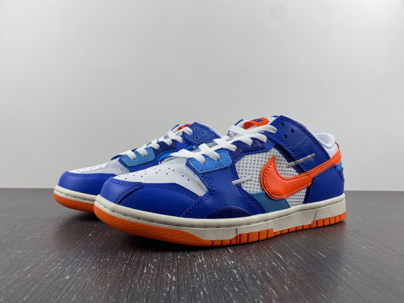 nike dunk low scrap knicks - dm0128-100