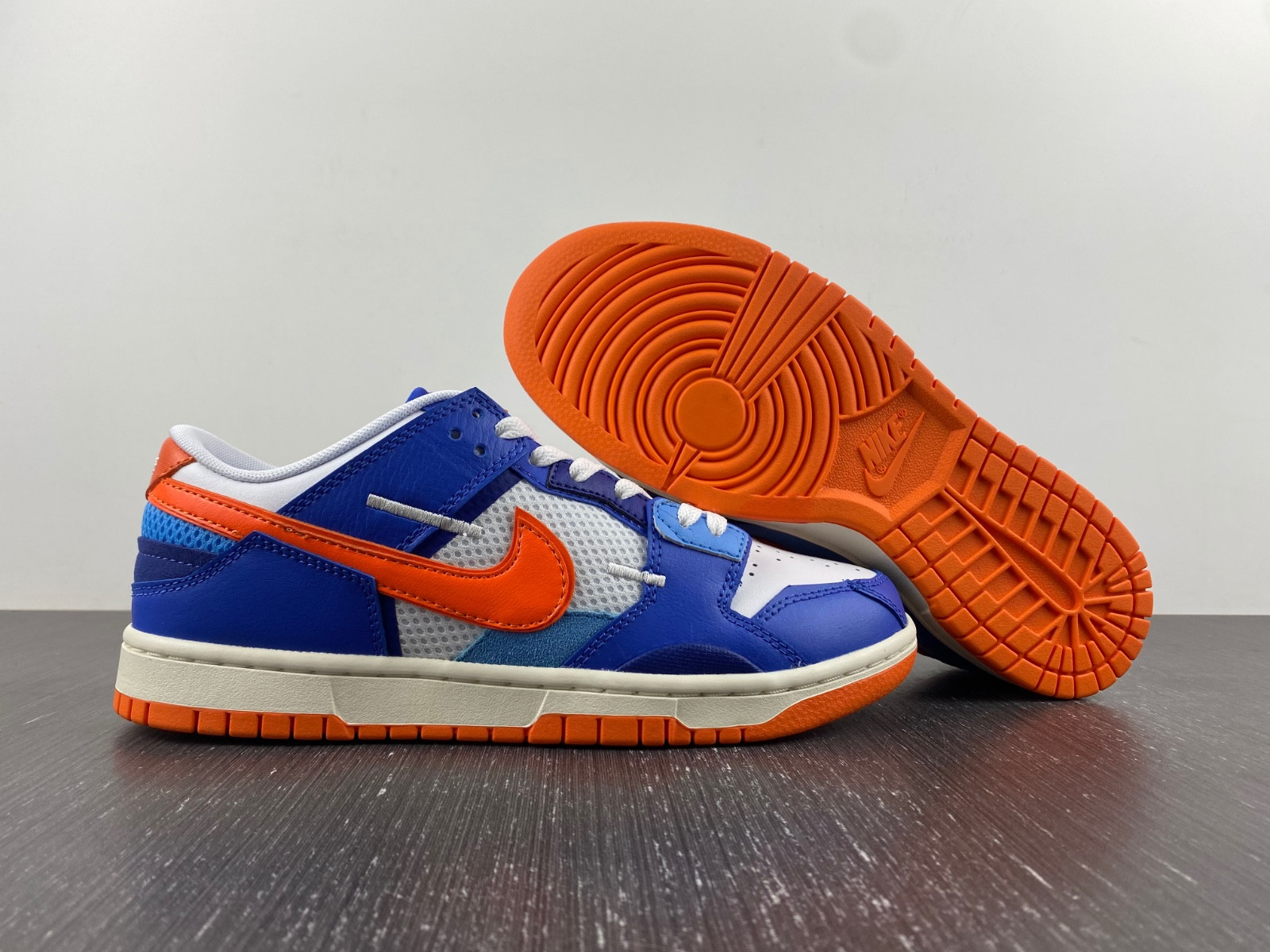 nike dunk low scrap knicks - dm0128-100