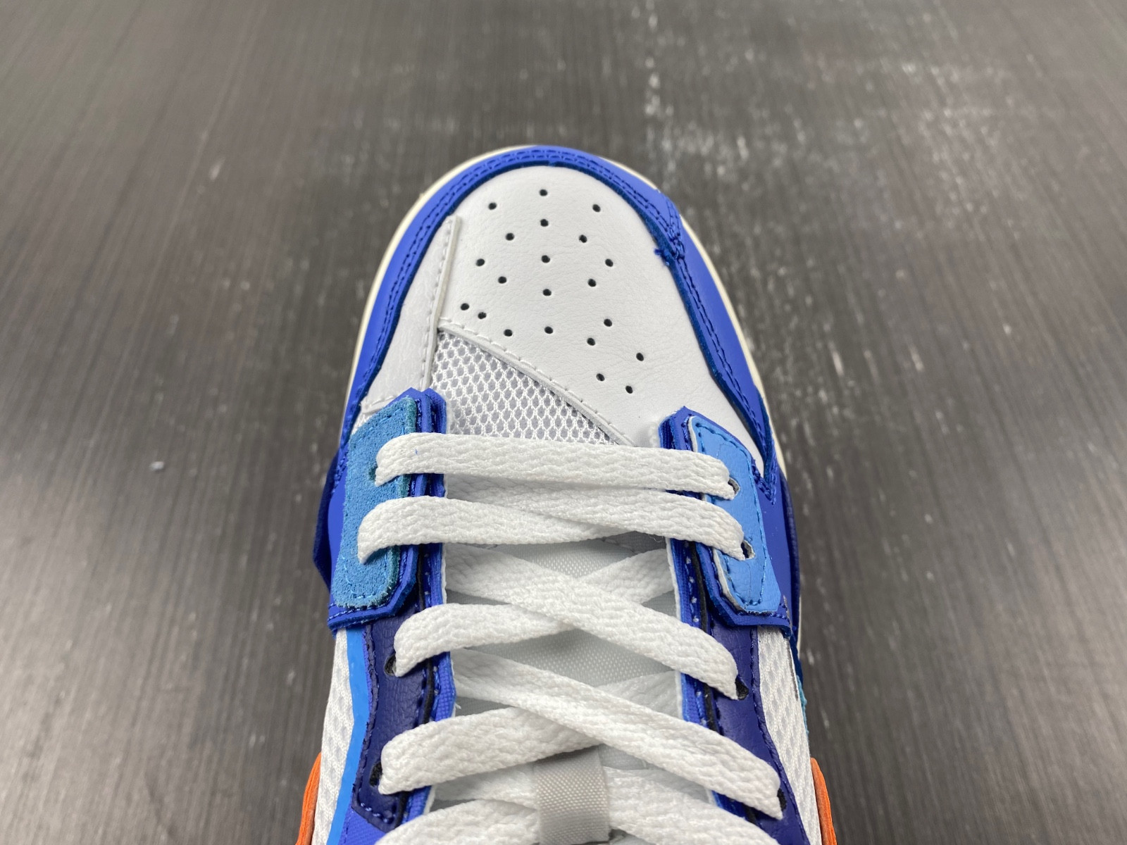 nike dunk low scrap knicks - dm0128-100