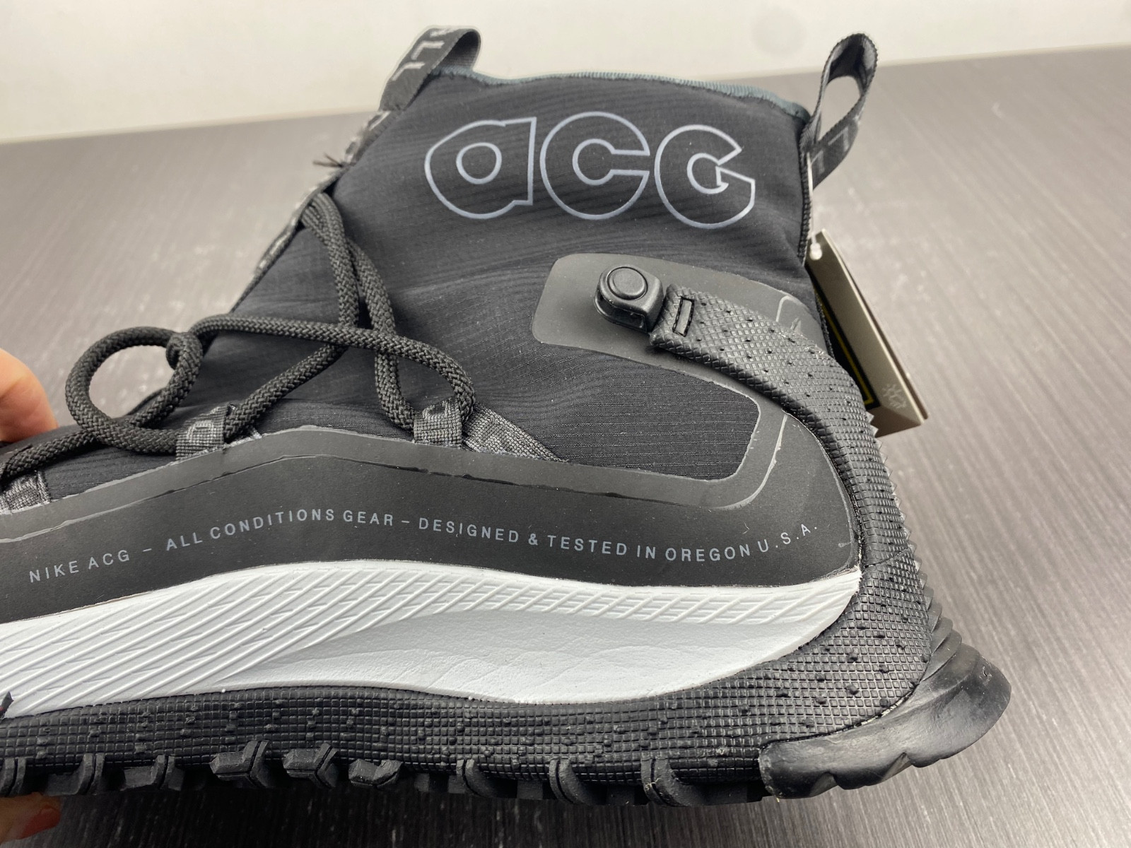 nike acg terra antarktik gore-tex black midnight turquoise bv6348-200