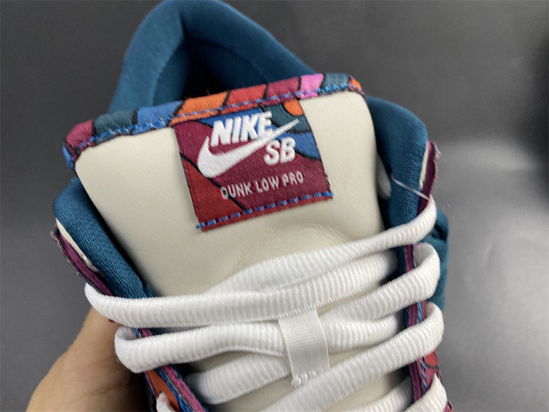 parra x dunk low pro sb 