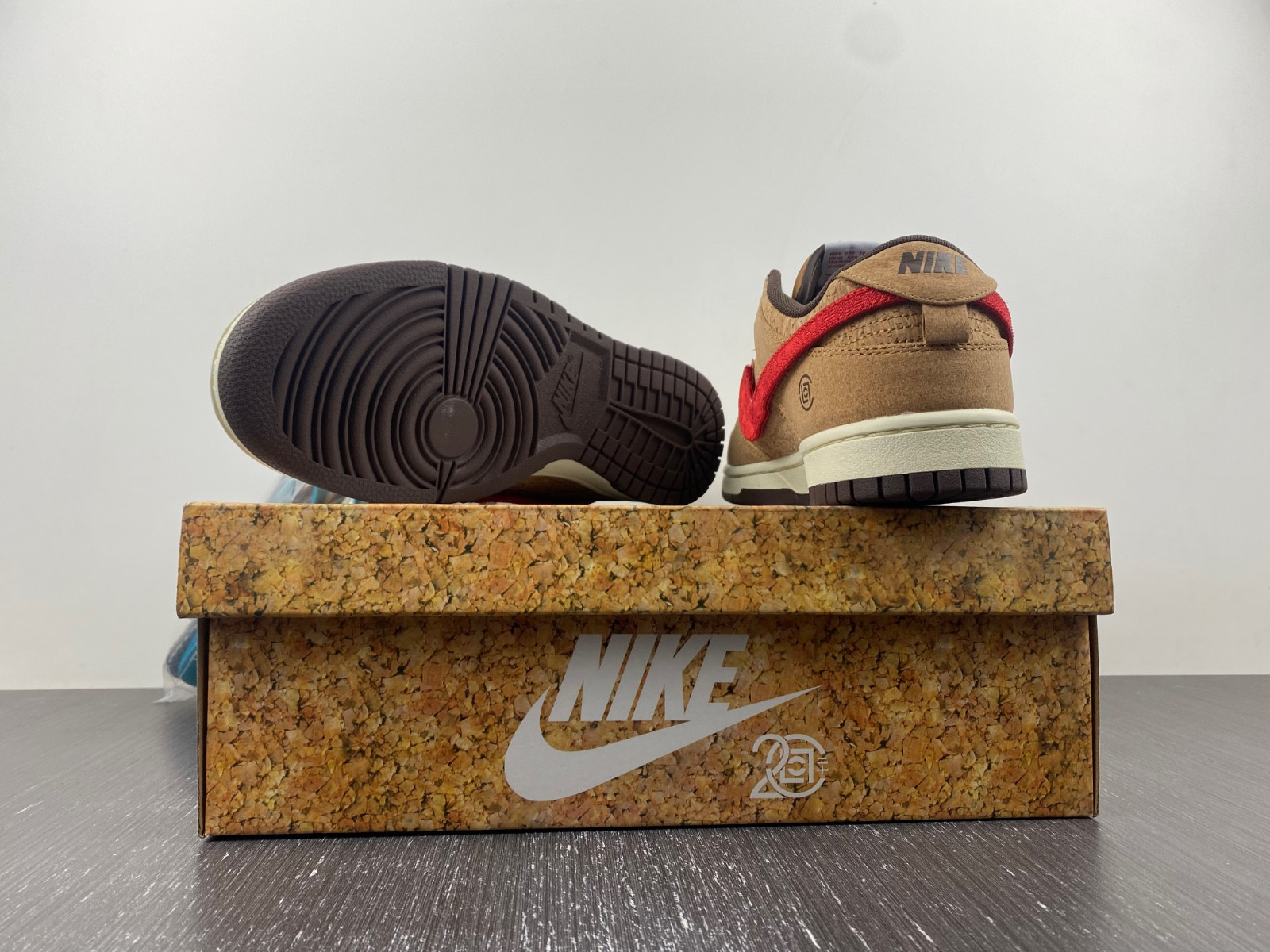 nike dunk low sp clot cork men