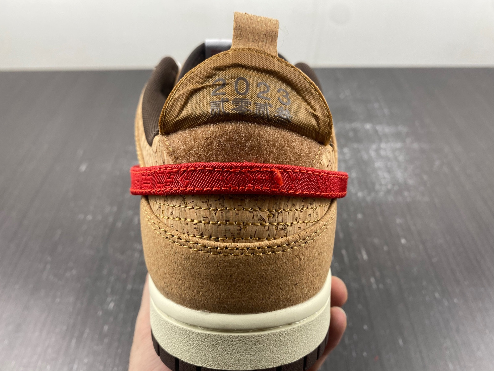 nike dunk low sp clot cork men