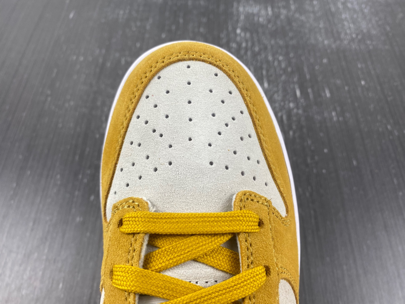 nike dunk low celestial gold suede (women