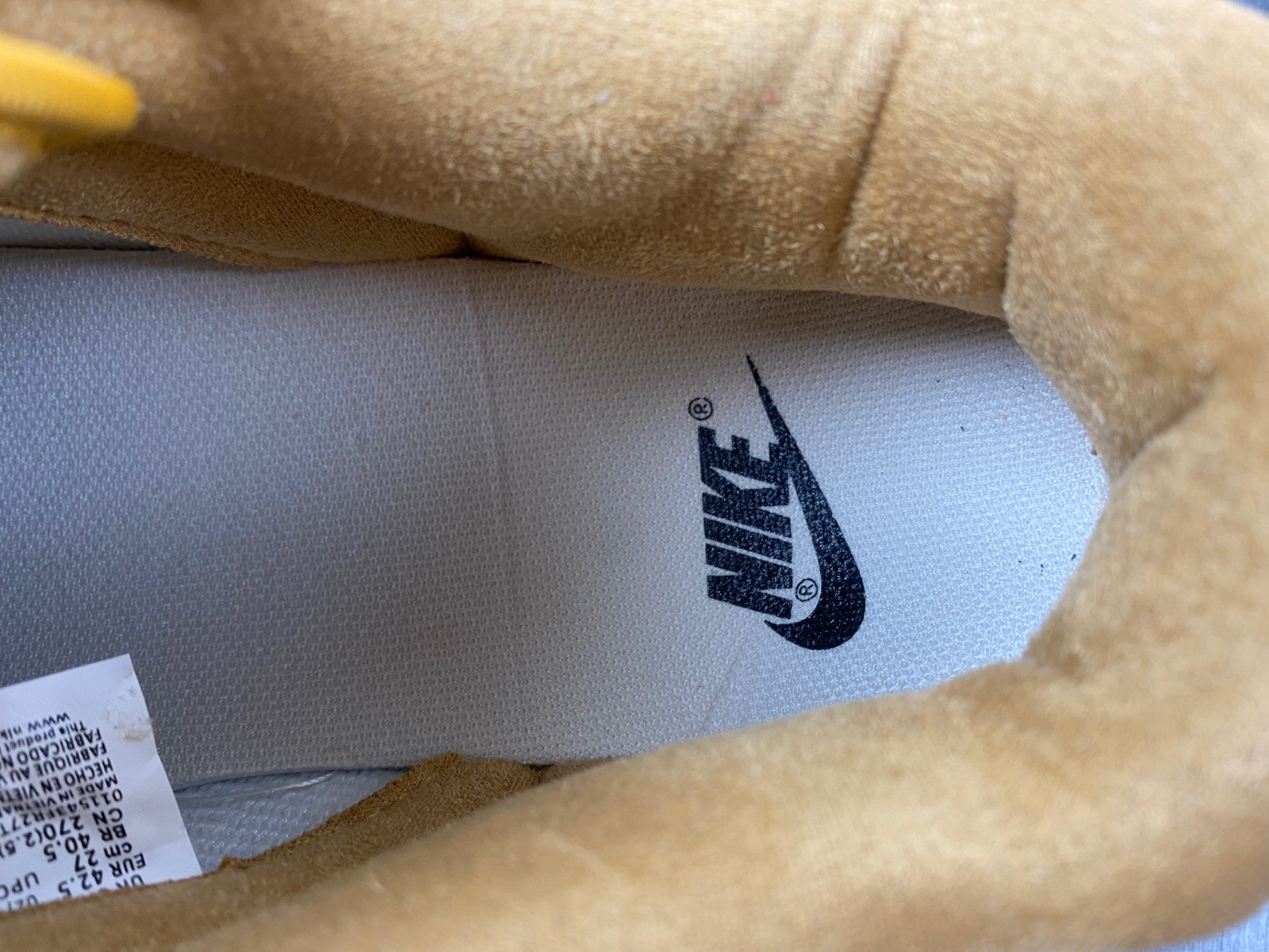 nike dunk low celestial gold suede (women