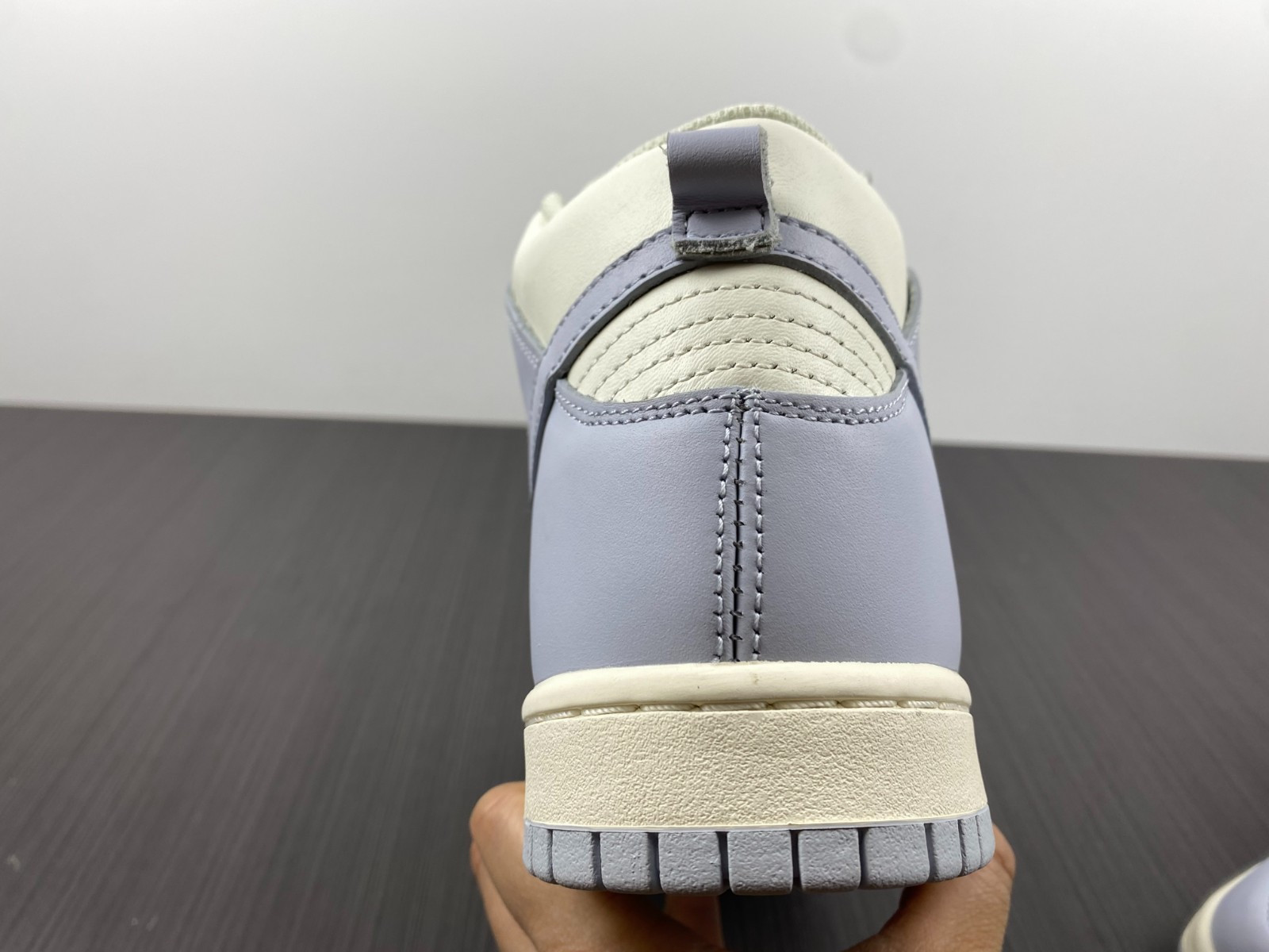 nike dunk high sail football grey (w) - dd1869-102