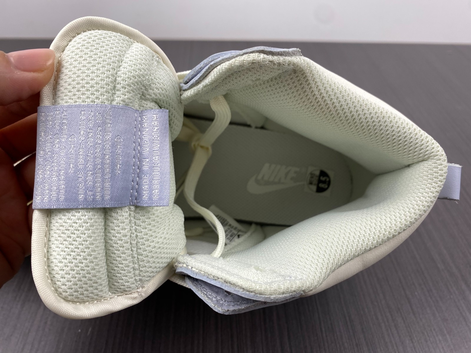 nike dunk high sail football grey (w) - dd1869-102